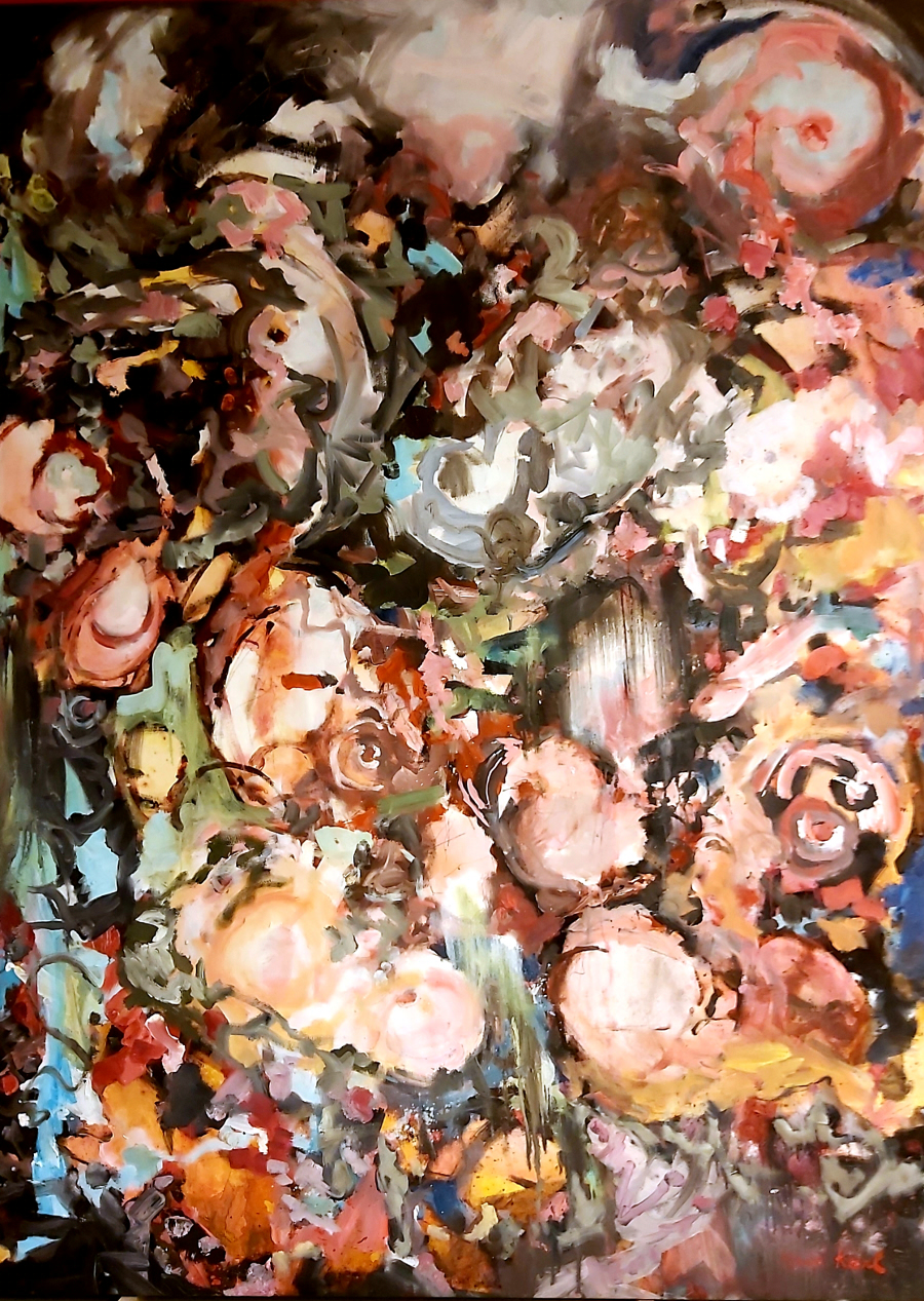 salaciousness modern art painting abstrackt Salzburg Art BV Berchtoldvilla